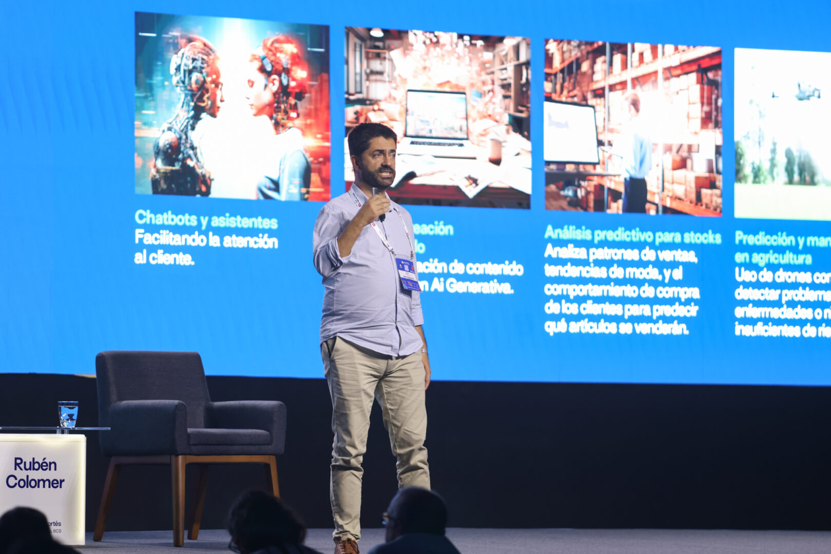 IA abre a las empresas oportunidades de aprender, innovar y crecer: Rubén Colomer.