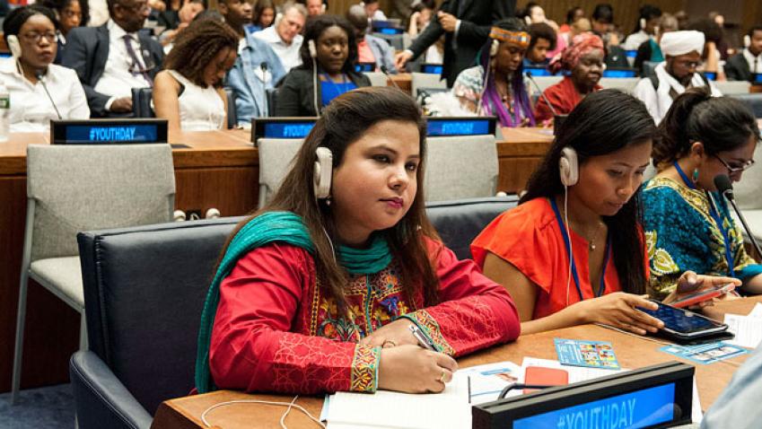 Es hora de que las voces de los jóvenes se escuchen en la toma de decisiones y en la política: ONU.