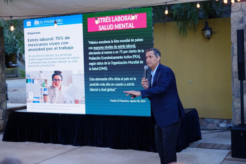 El speaker principal fue Francisco Fernández González, Director Ejecutivo del Centro de Empresas Conscientes del Tecnológico de Monterrey.