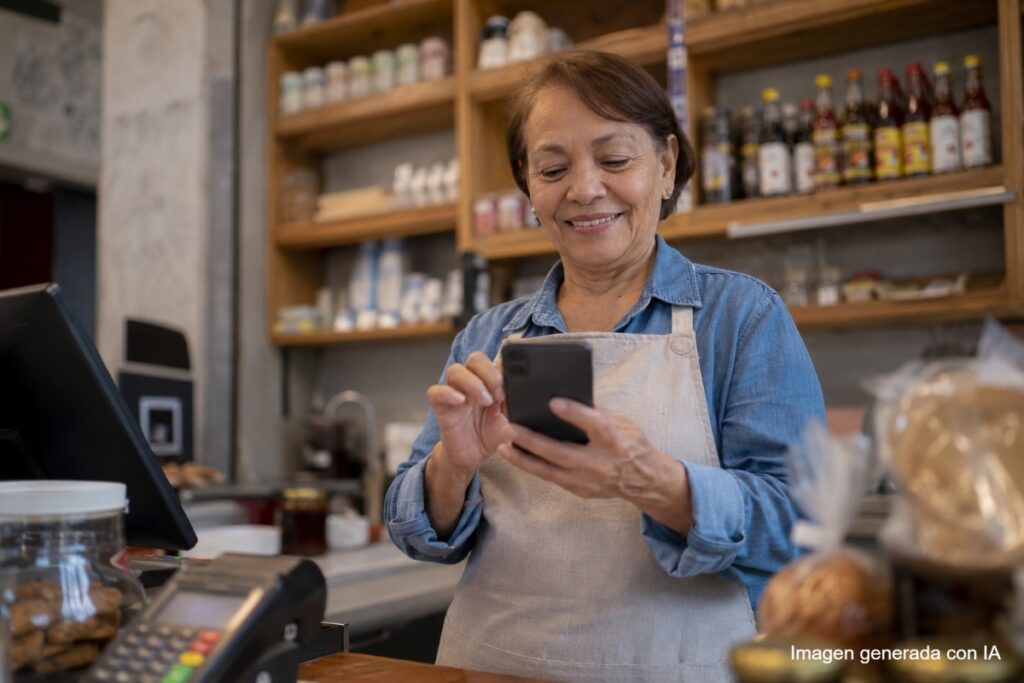 Buscan cerrar la brecha digital de las personas mayores y los pequeños negocios en México.