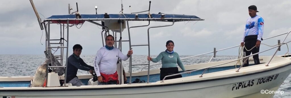 Retiran redes fantasma y 139 kilos de basura marina en la Reserva de la Biosfera Islas Marías